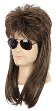 yuehong Adult Long Rock Star Style Wig Halloween Cosplay Wig Mullet Wig Heat ... picture