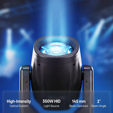 4Pcs 350W 17R Moving Head Light Beam GOBO 48 Prism DMX DJ Disco Stage Lighting picture