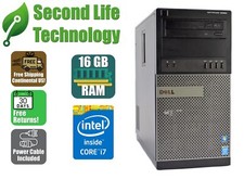 Dell Optiplex 9020/7020 MT Tower Core i7-4770 @ 3.4GHz 16GB RAM NO HDD NO OS picture