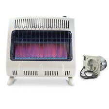Mr Heater 30000 BTU Vent Free Blue Flame Propane Wall / Floor Heater with Blower picture