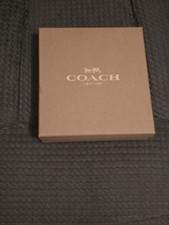 Coach Medium Collar (Khaki/Saddle) - NWT (CH146) picture