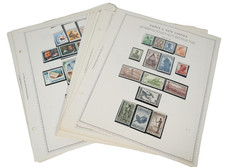 PAPUA & NEW GUINEA 1952-1981 COLLECTION OF 300+ MINT STAMPS ON MINKUS PAGES picture