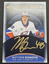 2025-26 SP Authentic Matthew Schaefer Future Watch Auto Black picture