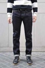 Simple&Raw Milestone 23oz Red Selvedge Denim Men's Jeans Slim Straight Fit picture