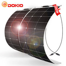 Dokio 100w 200w 400w 1000w Semi-flexible Solar Panel For RV/Boat/Home/Battery picture