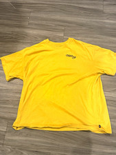 Nike SB The Nike Tee Men's Loose Fit Yellow Graphic Crew Neck T-Shirt M picture