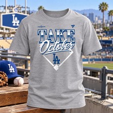 Los Angeles Dodgers 2026, Division Series Champions Take October Graphic T-Shirt picture