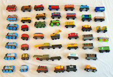 Thomas The Train Wooden Railway Lot of 45 pieces +FAST SHIPPING from Colorado picture