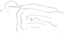 Galfan Coat Steel Full Brake Line Kit, 1973-80 Chevy/GMC K10 & K15 4wd Short Bed picture