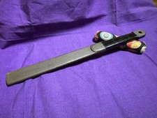 Original Antique Edo Period Japanese Samurai Tessen Iron War Fan Hidden Arms picture
