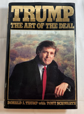 The Art of the Deal by Donald Trump - 1987 Hardcover w/DJ 1st Edition picture