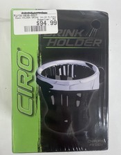 Ciro 50422 Chrome Passenger Drink Holder Harley Touring 2014-2023 0636-0027 picture