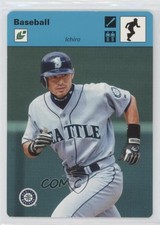 2005 Leaf Sportscasters Blue Running Bat 17/30 Ichiro Suzuki Ichiro #19 HOF s1i picture