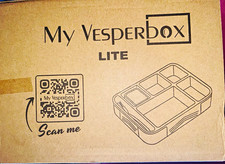My Vesperbox Lite Bento Box Leakproof 4-Compartment hot pink BPA-Free Plastic picture