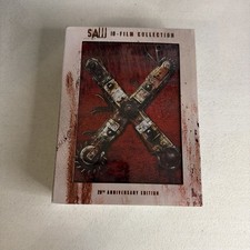 SAW 10-FILM COLLECTION BLU-RAY AND DVD AND SEALED ART CARDS NO DIGITAL CODE picture