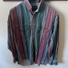 Men’s Well Worn Vintage Wrangler Long Sleeve Xl picture