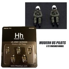 HANDMADE 1/72 Modern US Pilots 5 Figures Finished Model Fit Fighter CW HM JC etc picture
