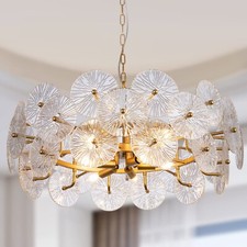 Tochic Modern Glass Chandelier - Open Box - Modern Design picture