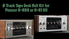 Belt Kit for Pioneer H-R99 or H-R100 8 Track Tape Deck Player Recorder picture