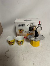 Bialetti Mini Express: Moka Set - Coffee Maker 2-Cup + 2 shot glasses - Yellow picture