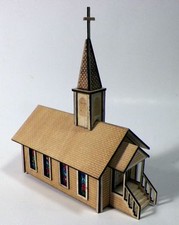 N Scale Country Church Kit picture