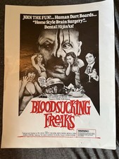Blood Sucking Freaks 1995 Troma Poster Cult Classic Exploitation Horror Movie picture