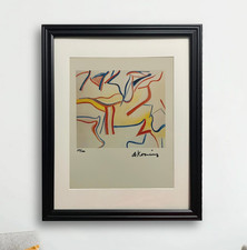 Willem de Kooning Hand-Signed Original Print - COA & +$3,500 Appraisal Included picture