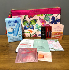 Estée Lauder 9pc Beauty Insider Set Nylon Cosmetic Bag, Lip Plumper, Cleanser picture