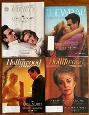 THE WRAP VARIETY HOLLYWOOD REPORTER MAGAZINES LOVE STORY picture