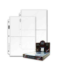 50 BCW Pro 2-Pocket 5 x 7 Photo Album Pages Binder Ultra Sheets - Ship Now picture