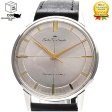 Vintage 1962 [Exc+5] SEIKO Sportsmatic 15017 36mm Diashock 17J Auto Men's Watch picture