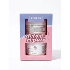 Briogeo Detox+Repair Hair Care Set Scalp Shampoo & Hair Repair Mask Duo 8oz Each picture