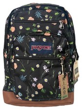 Jansport Cool Student Floral BLACK Backpack $69 picture