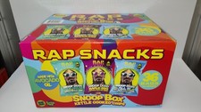 Snoop Dogg Rap Snacks Sour Cream Salt N Vinegar Mape BBQ 1z Sealed  Hard To Find picture