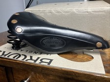 Brooks Flyer Special B17 Spring Saddle Seat Black Leather Ships Fast picture