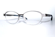 NEW IC BERLIN ACOUSTIC PEARL GREY AUTHENTIC EYEGLASSES FRAME 51-16-135MM W/CASE picture