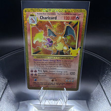 The Pokémon Company Base Set Charizard 4/102 Holo Rare EN 1999 120 HP picture