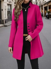 The Josephine — Lined Stand-Collar Coat picture