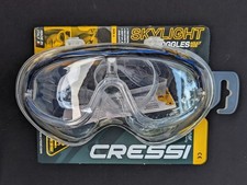Cressi Skylight Goggles Adult Size Blue/NEW/UNOPENED picture