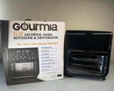 Gourmia GAF1290B 14-Quart Air Fryer Oven Rotisserie Dehydrator Used Boxed picture
