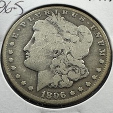 1896-S $1 Morgan Silver Dollar (90774) picture