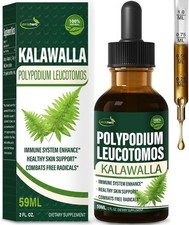 Polypodium leucotomos (Kalawalla Root) Immune Support 2 Fl Oz (Pack of 1) picture