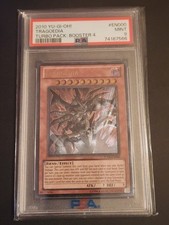 Tragoedia Yugioh 2010 TU04-EN000 Ultimate Rare PSA 9 picture