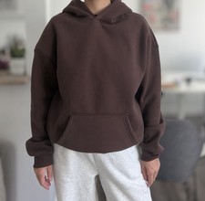 Women’s Coffee Color 330gsm Premium Fleece Hoodie –Thick, Lightweight, Warm picture