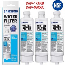 US Stock 3PACK Genuine Samsung DA97-17376B HAF-QIN/EXP REFRIGERATOR Water Filter picture