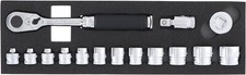 Koken 3285ZA Z-EAL 3/8 (9.5mm) SQ Socket set 15 months set 72T Ratchet Tool NEW picture