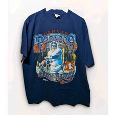 Miro Classics Denver Broncos John Elway Graphic Shirt Size Mens XL Mexico Made picture