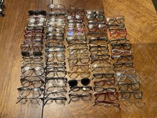 Lot of 80 Eyeglass Frames NOS Ralph Lauren Nautica Christian Dior Demo Lense picture