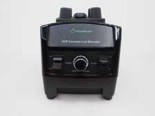 Cleanblend 3 HP Commercial Blender Motor Base Only 1800W Classic Black Tested picture