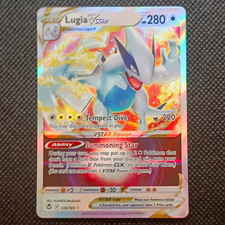Pokemon Lugia VSTAR 139/195 Silver Tempest Ultra Rare Holo 2022 - NM picture